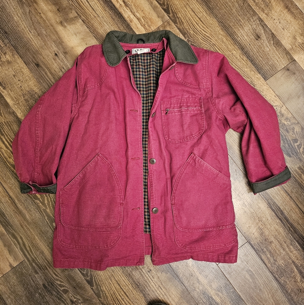 L.L. Bean Vintage Barn Chore Coat